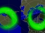 A geomagnetic storm will create aurora formations in the US A geomagnetic storm will create aurora formations in the US