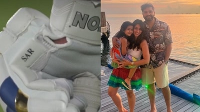 Rohit Sharma will wear a special pair of gloves in IPL 2025. (Twitter/Instagram) Rohit Sharma will wear a special pair of gloves in IPL 2025. (Twitter/Instagram)
