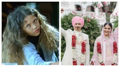 Several images from her wedding festivities were shared by her friends on social media. Several images from her wedding festivities were shared by her friends on social media.