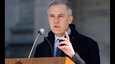 Canada's Prime Minister Mark Carney announces election, after his meeting at Rideau Hall with governor general Mary Simon to dissolve parliament, in Ottawa, Ontario, on Sunday. (REUTERS) Canada's Prime Minister Mark Carney announces election, after his meeting at Rideau Hall with governor general Mary Simon to dissolve parliament, in Ottawa, Ontario, on Sunday. (REUTERS)