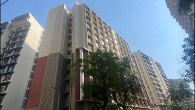 Durvankar CHS which is redeveloped and stands tall as a 12-storey swanky new building near Ganesh Chowk in DN Nagar in Andheri west but 40 tenants cannot take possession of their flats Durvankar CHS which is redeveloped and stands tall as a 12-storey swanky new building near Ganesh Chowk in DN Nagar in Andheri west but 40 tenants cannot take possession of their flats