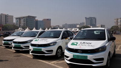 Cab drivers in Hyderabad are launching a no AC campaign on March 24 to protest unfair prices by cab aggregators such as Ola, Uber, Rapido (REUTERS)