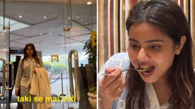 Nishu Tiwari walked into a 5-star hotel pretending to be a guest (Instagram/@inishutiwari)