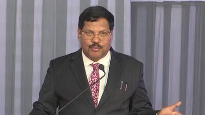 Supreme Court judge, Justice B R Gavai addresses the duodecennial celebration of Manipur high court in Imphal on Sunday. (PTI) Supreme Court judge, Justice B R Gavai addresses the duodecennial celebration of Manipur high court in Imphal on Sunday. (PTI)