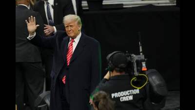 The Trump White House will continue to support India’s development of a semiconductor ecosystem providing the US with a trusted supply chain (Getty Images via AFP) The Trump White House will continue to support India’s development of a semiconductor ecosystem providing the US with a trusted supply chain (Getty Images via AFP)