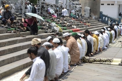 Though all Fridays, the year round are important for Muslims, the last one in the month of Ramadan or Alvida Jumma, is considered to be the most sacred one. (AFP) Though all Fridays, the year round are important for Muslims, the last one in the month of Ramadan or Alvida Jumma, is considered to be the most sacred one. (AFP)