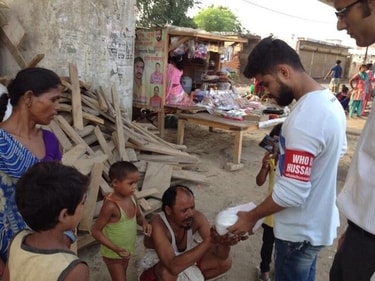 In addition to regular charity, many Muslims prefer paying Zakat during Ramzan. Zakat requires Muslims to offer 2.5 per cent of their wealth to the poor. (Photo credit: Who is Hussain? campaign) In addition to regular charity, many Muslims prefer paying Zakat during Ramzan. Zakat requires Muslims to offer 2.5 per cent of their wealth to the poor. (Photo credit: Who is Hussain? campaign)