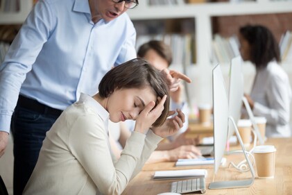 Getting yelled at by the boss is one of the fears. (Shutterstock) Getting yelled at by the boss is one of the fears. (Shutterstock)