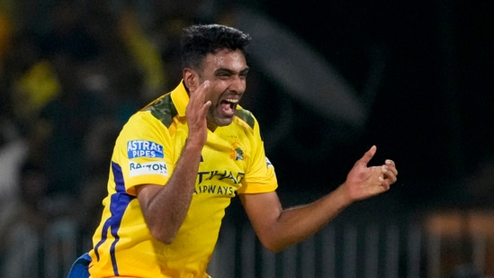 Ravichandran Ashwin also struck in his very first over on his second debut for CSK. (PTI)