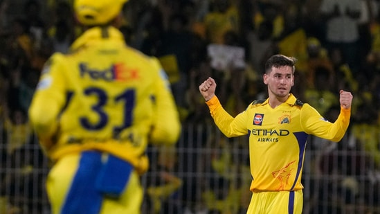 Noor Ahmad took over in the middle overs. He finished with sensational figures of 4/18. Deepak Chahar then put a late charge for MI and took them to a score 155/9. (PTI)
