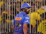 Rohit Sharma was dismissed for a duck against CSK in the IPL 2025 match at Chepauk.