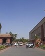 The Samvidhan Sadan (left) had blocked staircases, non-functional smoke management systems, and inadequate hydrant coverage. (PTI) The Samvidhan Sadan (left) had blocked staircases, non-functional smoke management systems, and inadequate hydrant coverage. (PTI)