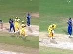 Deepak Chahar sledged Ravindra Jadeja and MS Dhoni during CSK vs MI game Deepak Chahar sledged Ravindra Jadeja and MS Dhoni during CSK vs MI game