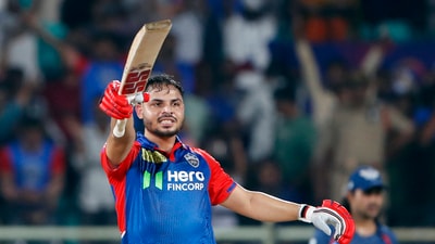 Ashutosh Sharma slammed unbeaten 66 runs to take Delhi Capitals over the line. (ANI) Ashutosh Sharma slammed unbeaten 66 runs to take Delhi Capitals over the line. (ANI)
