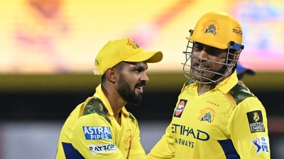 Ruturaj Gaikwad took over the captaincy charge from MS Dhoni last season. (REUTERS)