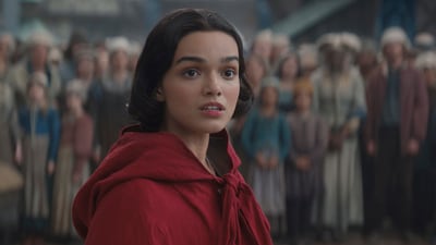 Rachel Zegler's portrayal of Snow White in Disney's live-action remake has sparked controversy due to her critiques of the original film. (Disney via AP) (AP)