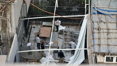 Habitat Studio, a performance and event venue in Mumbai, on Monday, announced that they were shutting down after Shiv Sena's workers vandalised its premises over stand-up comedian Kunal Kamra's alleged defamatory remarks (HT Photo) Habitat Studio, a performance and event venue in Mumbai, on Monday, announced that they were shutting down after Shiv Sena's workers vandalised its premises over stand-up comedian Kunal Kamra's alleged defamatory remarks (HT Photo)