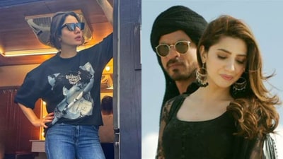 Mahira Khan fangirls over her Raees co-star Shah Rukh Khan. Mahira Khan fangirls over her Raees co-star Shah Rukh Khan.