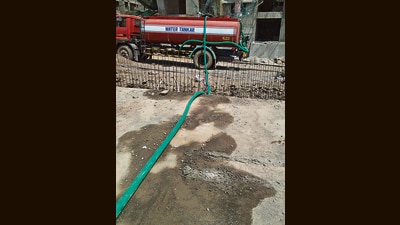 PCMC daily lifts around 100 MLD of water from Nighoj but the water stock has declined considerably, leading to truncated water supply to residents. (HT PHOTO) PCMC daily lifts around 100 MLD of water from Nighoj but the water stock has declined considerably, leading to truncated water supply to residents. (HT PHOTO)