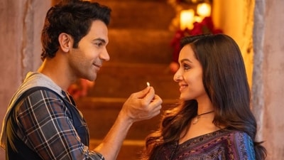 Rajkummar Rao and Shraddha Kapoor in Stree 2 Rajkummar Rao and Shraddha Kapoor in Stree 2