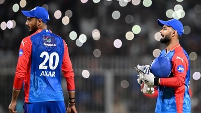 Axar Patel took over the captaincy charge after Rishabh Pant's departure. (AFP) Axar Patel took over the captaincy charge after Rishabh Pant's departure. (AFP)