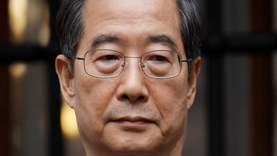 South Korea's prime minister Han Duck-soo's impeachment was overturned in court (REUTERS)