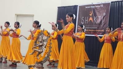 The 10 year milestone saw  girl students unleashing their talent of dance and yoga. (Handout)