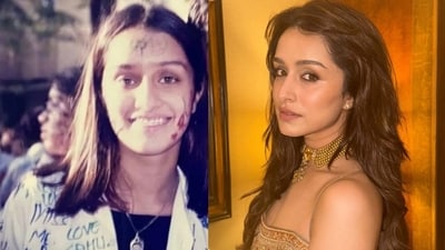 Shraddha Kapoor's then and now pics