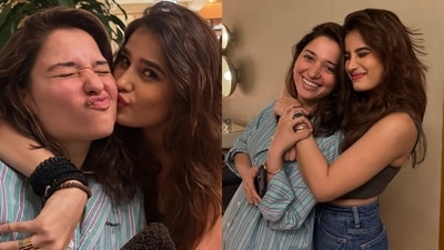 BFFs Tamannaah Bhatia and Rasha Thadani BFFs Tamannaah Bhatia and Rasha Thadani