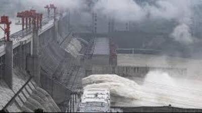The Yarlung Tsangpo, originating from the Tibetan Plateau, flows into India as the Brahmaputra river. (HT file photo) The Yarlung Tsangpo, originating from the Tibetan Plateau, flows into India as the Brahmaputra river. (HT file photo)