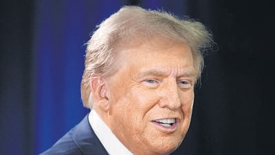 Trump’s threat of imposing reciprocal tariffs from April 2 have given rise to fears of an escalating trade war around the world, including India (AP) Trump’s threat of imposing reciprocal tariffs from April 2 have given rise to fears of an escalating trade war around the world, including India (AP)