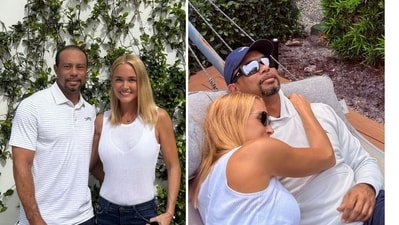 Vanessa is seeing Tiger Woods, a golfer. Vanessa and Woods have been dating since Thanksgiving, and they live about 20 minutes away. Their children attend the same school. (X/ @TigerWoods)