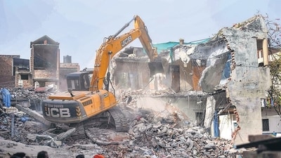 The top court was hearing a plea by advocate Zulfiqar Haider, Professor Ali Ahmed, and others whose houses were demolished in 2021. (Image for representation/PTI) The top court was hearing a plea by advocate Zulfiqar Haider, Professor Ali Ahmed, and others whose houses were demolished in 2021. (Image for representation/PTI)