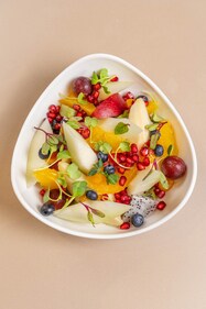 A diet rich in fruits is recommended during fasting as this keep the body hydrated.