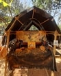 An installation at the exhibition that depicted the sociocultural practices of the pastoralists. (Charumathi Supraja)
