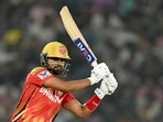 Shreyas Iyer put up a scarcely believable unbeaten stand of 81 runs in just 28 balls with Shashank Singh Shreyas Iyer put up a scarcely believable unbeaten stand of 81 runs in just 28 balls with Shashank Singh