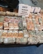 Punjab Police recovered 372 gm gold and impounded four cars, a Mahindra XUV 300, a BMW, a Mahindra Thar and a Hyundai i10, the DGP said. (HT Photo)
