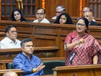 Delhi chief minister and finance minister Rekha Gupta presents the first Budget 2025-26 of the newly formed BJP government in the Delhi legislative assembly on March 25. Delhi chief minister and finance minister Rekha Gupta presents the first Budget 2025-26 of the newly formed BJP government in the Delhi legislative assembly on March 25.