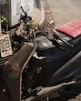 The damaged scooter which Prince Arjun Chaudhar, the deceased, was driving The damaged scooter which Prince Arjun Chaudhar, the deceased, was driving