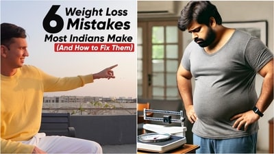 Health influencer Revant Himatsingka highlights 6 weight loss mistakes for Indians. (Instagram/@foodpharmer) Health influencer Revant Himatsingka highlights 6 weight loss mistakes for Indians. (Instagram/@foodpharmer)