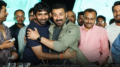 Sunny Deol-starrer Jaat will be directed by Gopichand Malineni and produced by the Mythri Movie Makers and People Media Factory. Sunny Deol-starrer Jaat will be directed by Gopichand Malineni and produced by the Mythri Movie Makers and People Media Factory.