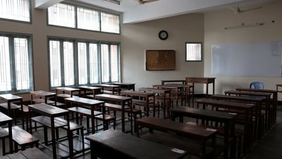 A female teacher at a government girls' school in Shimla, was charged on Tuesday for forcing a pupil to slap her peers for providing inaccurate responses. (REUTERS/representative )