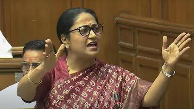 Delhi govt will provide free laptops to 1,200 students passing class 10, CM Rekha Gupta announced in the budget. (PTI photo) Delhi govt will provide free laptops to 1,200 students passing class 10, CM Rekha Gupta announced in the budget. (PTI photo)