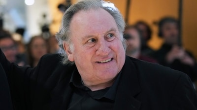 French actor Gerard Depardieu leaves the courtroom for a break during his trial in which he is charged with sexually assaulting two women during a film shoot in 2021, at Paris criminal court on March 25, 2025. (AFP) French actor Gerard Depardieu leaves the courtroom for a break during his trial in which he is charged with sexually assaulting two women during a film shoot in 2021, at Paris criminal court on March 25, 2025. (AFP)