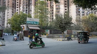 Logix Blossom County in Sector 137. (Sunil Ghosh/HT Photo)