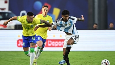 Here are all the streaming details for the Argentina vs Brazil, World Cup Qualifiers match. (AFP) Here are all the streaming details for the Argentina vs Brazil, World Cup Qualifiers match. (AFP)