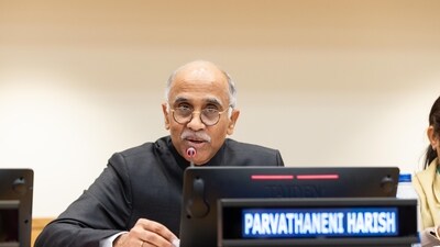 India Permanent Representative to the UN, Parvathaneni Harish addresses an event organized at UN HQ on sidelines of the 69th session of Commission on the Status of Women (CSW). (PTI FILE) India Permanent Representative to the UN, Parvathaneni Harish addresses an event organized at UN HQ on sidelines of the 69th session of Commission on the Status of Women (CSW). (PTI FILE)