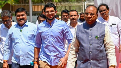 Shiv Sena (UBT) MLA Aaditya Thackeray (PTI file photo) Shiv Sena (UBT) MLA Aaditya Thackeray (PTI file photo)