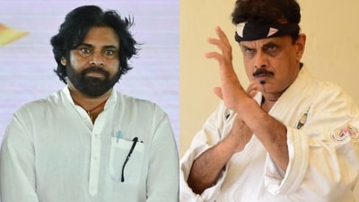 Pawan Kalyan had trained under Shihan Hussaini in the early stages of his career. Pawan Kalyan had trained under Shihan Hussaini in the early stages of his career.
