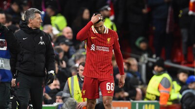 Liverpool star Trent Alexander-Arnold is closing in on a move to Real Madrid. (REUTERS)